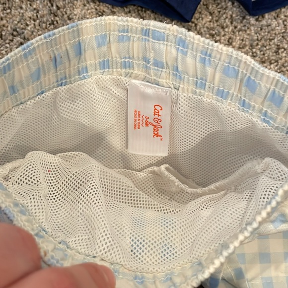 NWT Bundle of infant swim trunks 0-3 month AND 3-6M - Picture 4 of 10